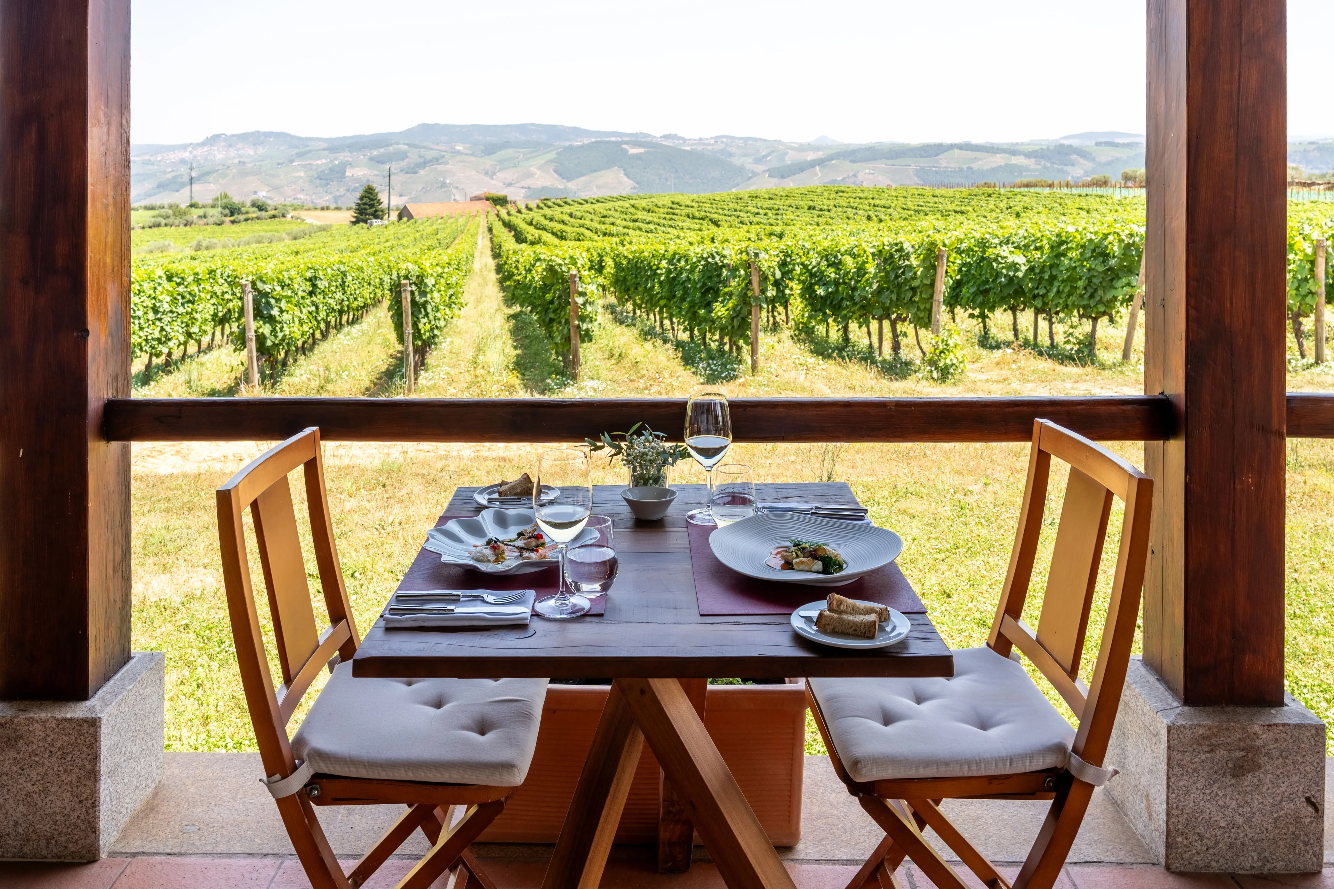 Lunch with vineyard views at The Manor House Celeirós – exclusive benefit of the Website Programme