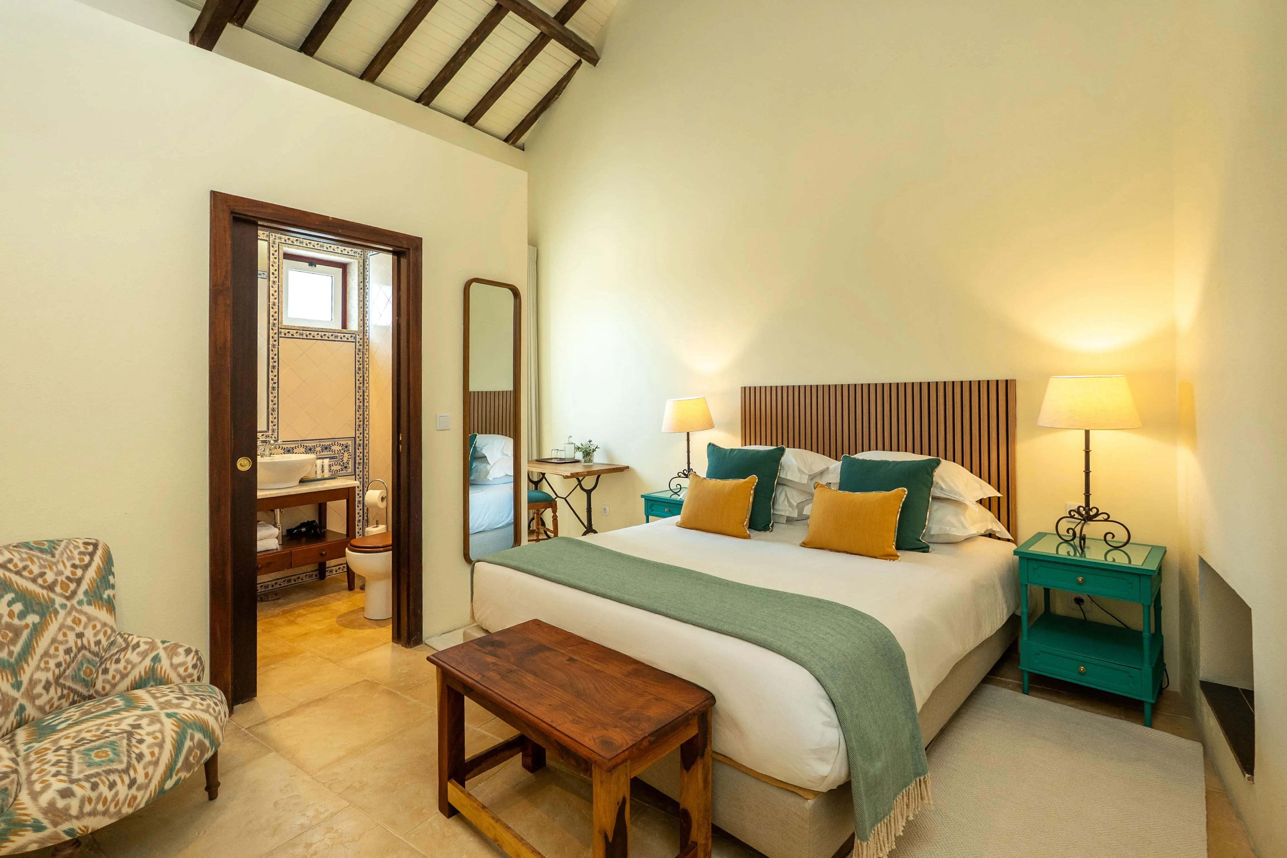 room at The Manor House Celeirós combining comfort and elegance